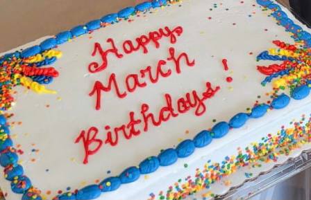 March Employee Birthdays!